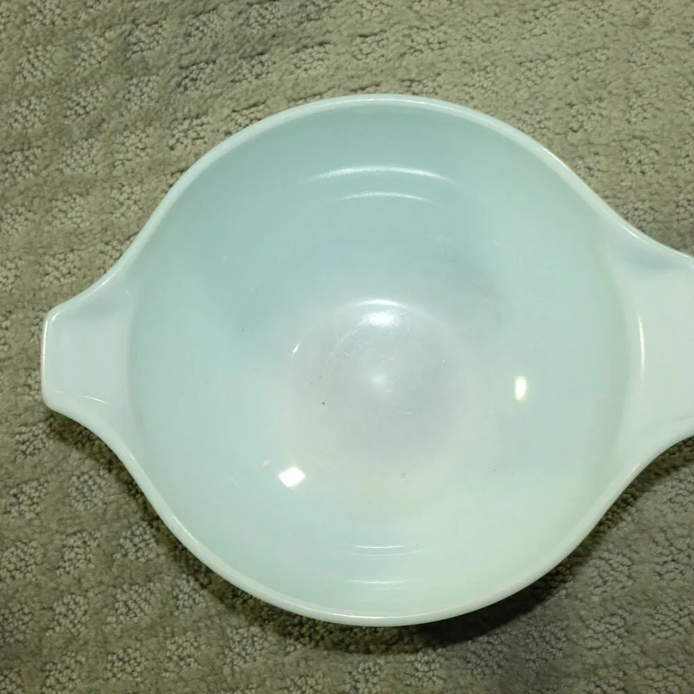 Vtg PYREX AMISH BUTTERPRINT Cinderella Mixing Nesting Bowl SET 441 442 443 444